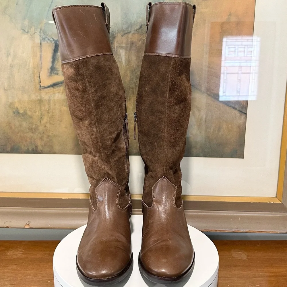 🌸VINCE CAMUTO 🌸 Selpisa Knee High Boot Dark Brown Size: 8.5M